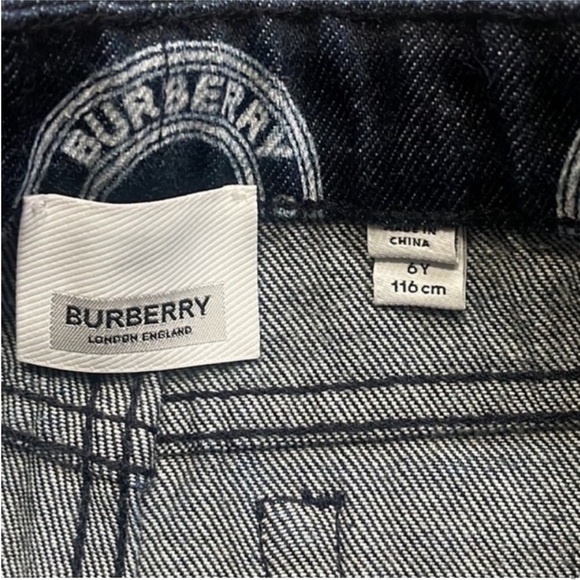 Burberry Kids' Aldric Logo Jeans Size 6Y US NWT - Picture 8 of 8